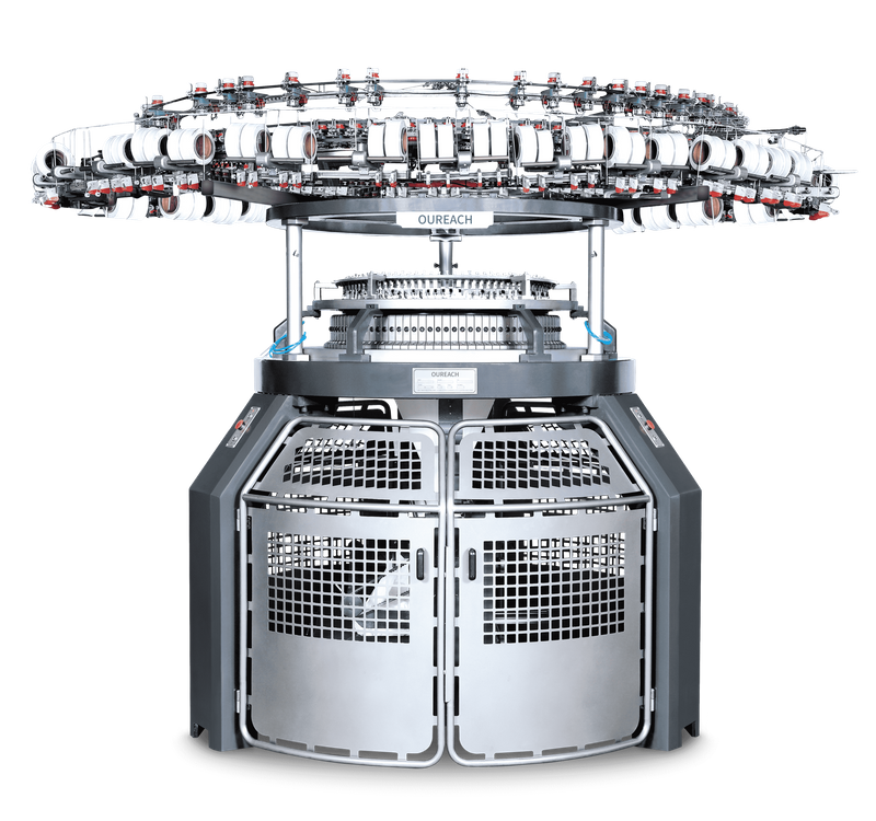 Three-Thread Fleece Circular Knitting Machine